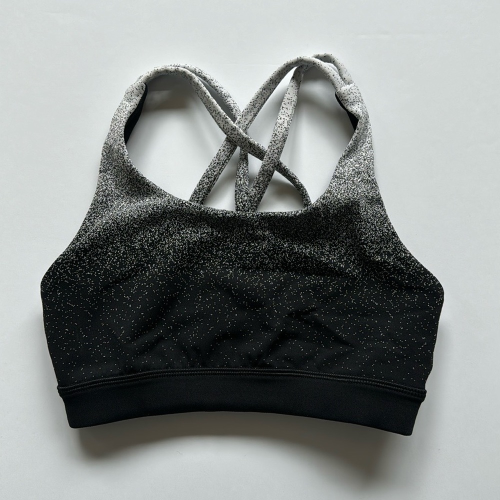 Lululemon Energy Bra Ombré Speckle size 2